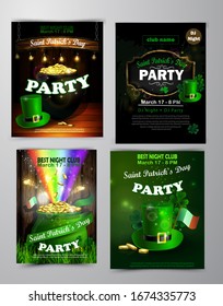 St. Patrick s Day poster. Vector illustration