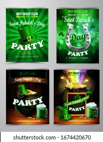 St. Patrick s Day poster. Vector illustration