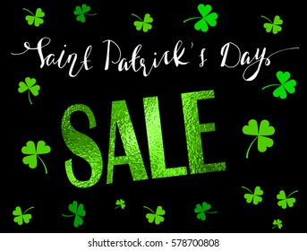 St. Patrick s Day Sale Banner