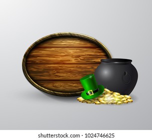 St. Patrick s Day symbol board