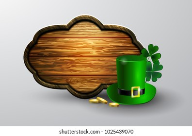 St. Patrick s Day symbol board