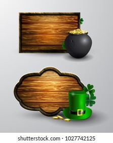 St. Patrick s Day symbol board