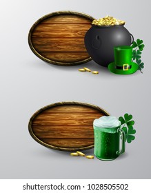 St. Patrick s Day symbol board