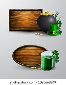St. Patrick s Day symbol board