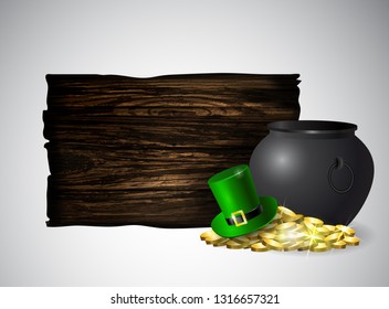 St. Patrick s Day symbol board