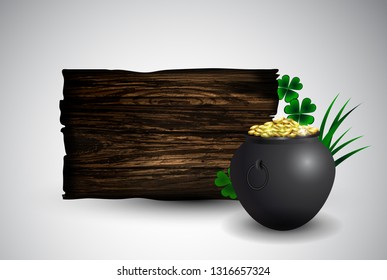 St. Patrick s Day symbol board