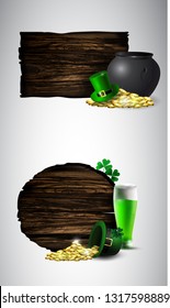 St. Patrick s Day symbol board