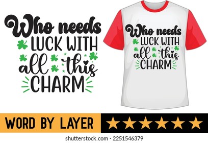 St . Patrick svg t shirt design