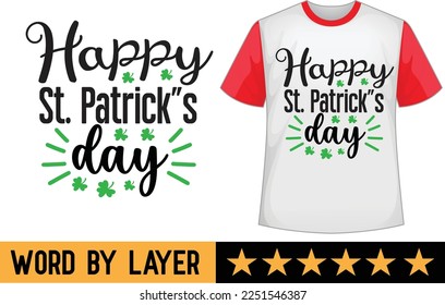 St . Patrick svg t shirt design