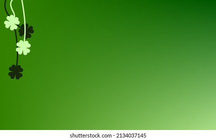 St. Patrick theme background. Suitable for backdrop, wallpaper, banner, card, and other printing.