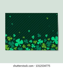 St. Patrick&#39;s Day background vector