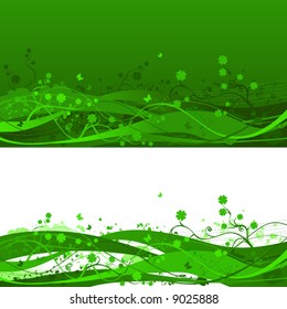 St. Patrick's background, vector illustration