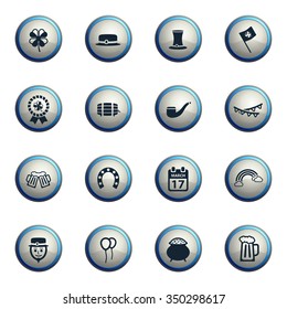 St Patricks chrome icons for web