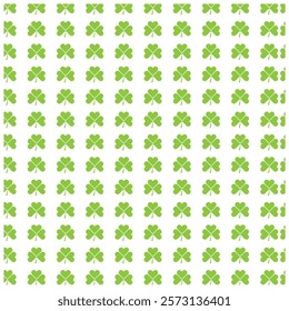 St. Patrick's Clover Background Vector.