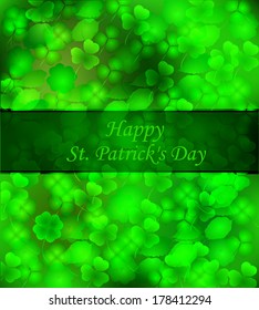 St. Patrick's Day, abstract background