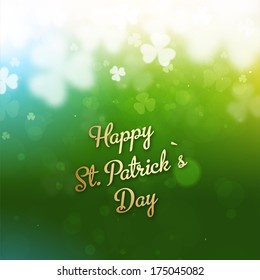 St Patricks day background