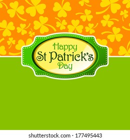 St. Patrick's day background