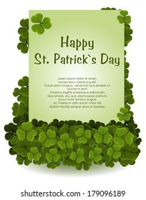 St patrick's day background