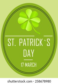 St Patrick's day background