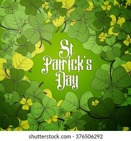 St Patricks day background