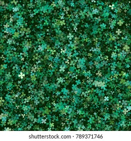 St. Patrick's day background in black and green colors