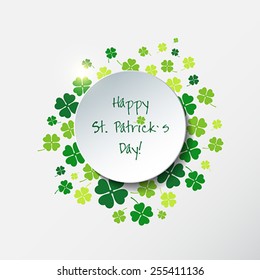 St. Patrick`s Day Background or Card.