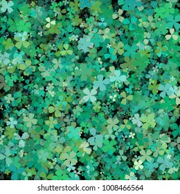 St. Patrick`s day background. Deep 3d effect