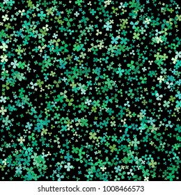 St. Patrick`s day background. Deep 3d effect