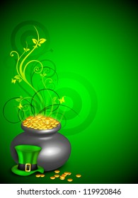 St. Patrick's Day background. EPS 10.