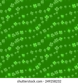 St. Patrick's day background in green colors