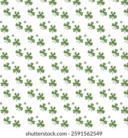 st patricks day background with leaf