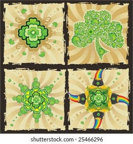 St. Patrick's Day background set. To see similar, please VISIT MY GALLERY.