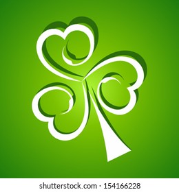 St. Patrick's Day background stock vector