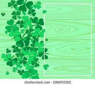 St Patricks Day Background. Vector illustration eps 10