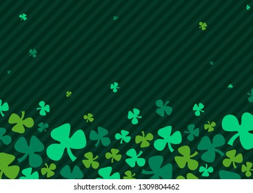 St. Patricks Day background vector