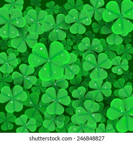 St. Patrick`s day background. Vector illustration