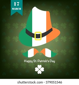 St. Patrick's Day background. vector illustration eps 10