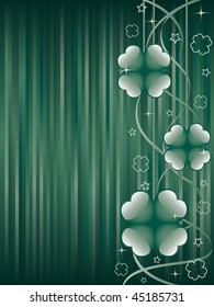 St. Patrick's day background. Vector illustration.