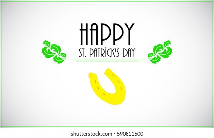 St. Patricks day background, vector design