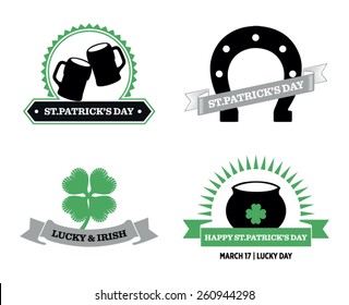 St. Patrick's Day badges