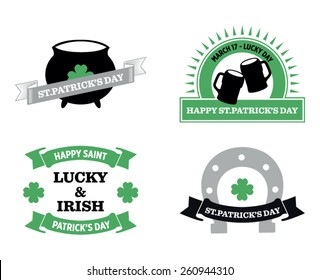 St. Patrick's Day badges