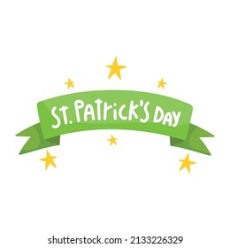 st patricks day banner decoration style