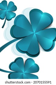 St. Patrick's Day banner design template. Simple banner for website, store, magazine promotions. Vector illustration