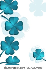 St. Patrick's Day banner design template. Simple banner for website, store, magazine promotions. Vector illustration