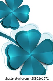 St. Patrick's Day banner design template. Simple banner for website, store, magazine promotions. Vector illustration