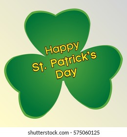 St. Patrick's Day banner template Vector elements 