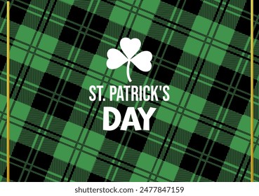 St. Patrick's Day banner	- vector illustration