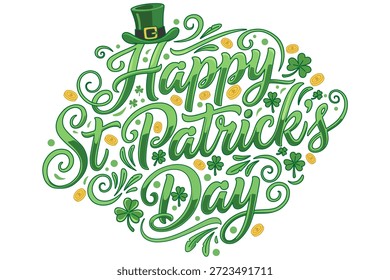 St. Patrick's Day banner vector design