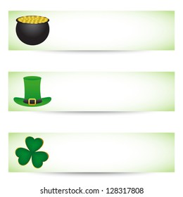 St. patrick's day banners