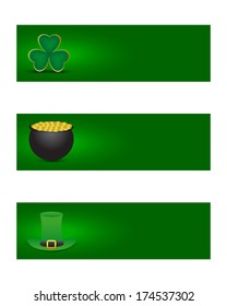 St. Patrick's day banners